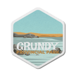 Grundy Lake Ontario Provincial Park Waterproof Vinyl Sticker, Canada Parks