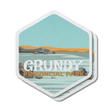 Grundy Lake Ontario Provincial Park Waterproof Vinyl Sticker, Canada Parks