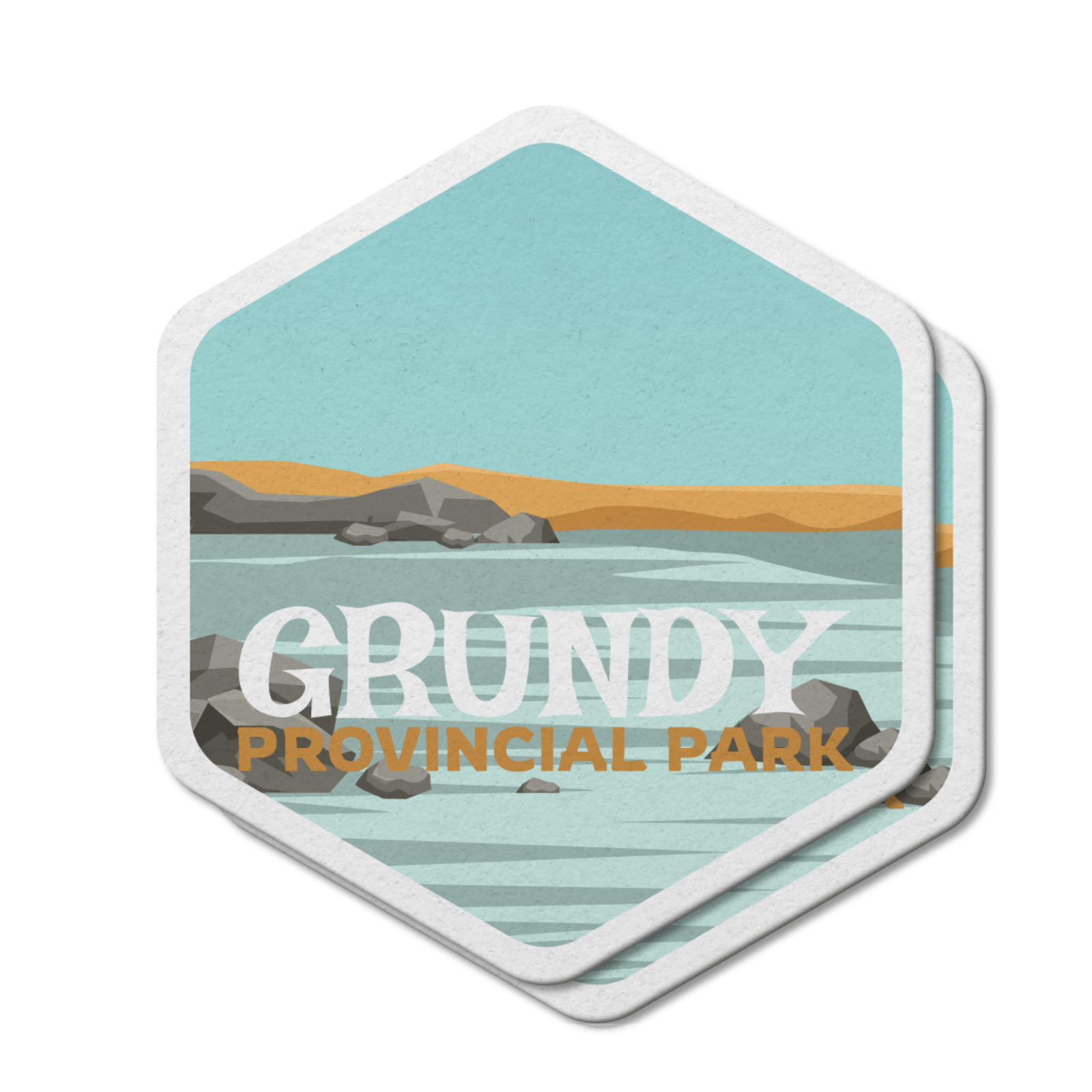 Grundy Lake Ontario Provincial Park Waterproof Vinyl Sticker, Canada Parks