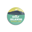 Gulf Islands National Park of Canada Pinback Button, Canada Parks