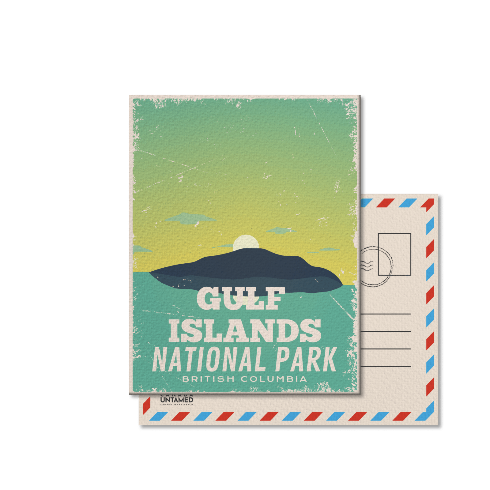 Gulf Islands National Park of Canada Postcard, Canada Parks