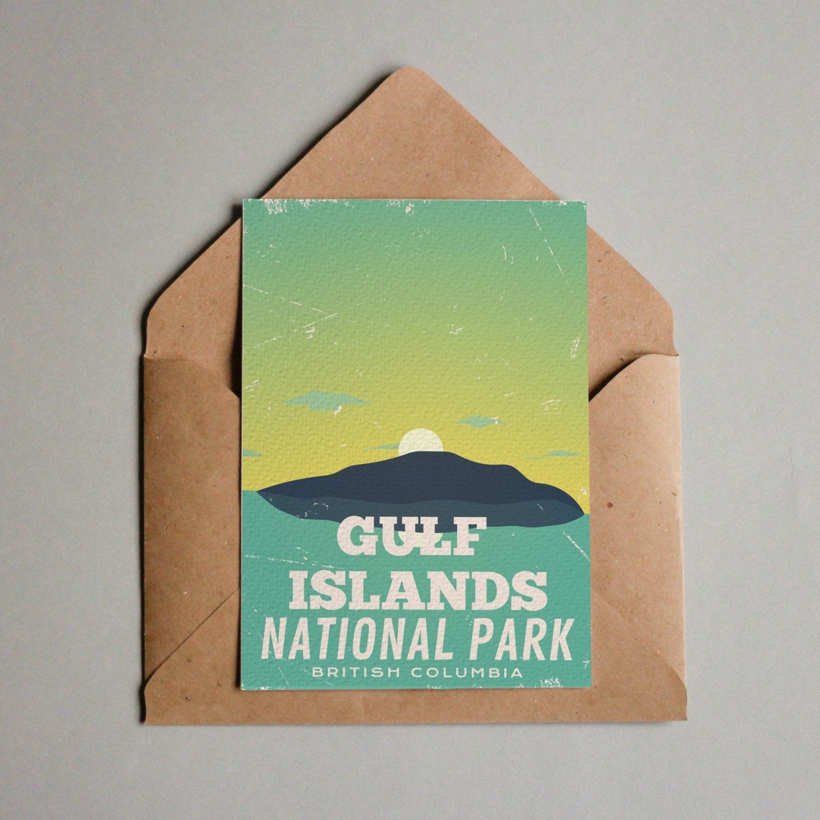 Gulf Islands National Park of Canada Postcard, Canada Parks