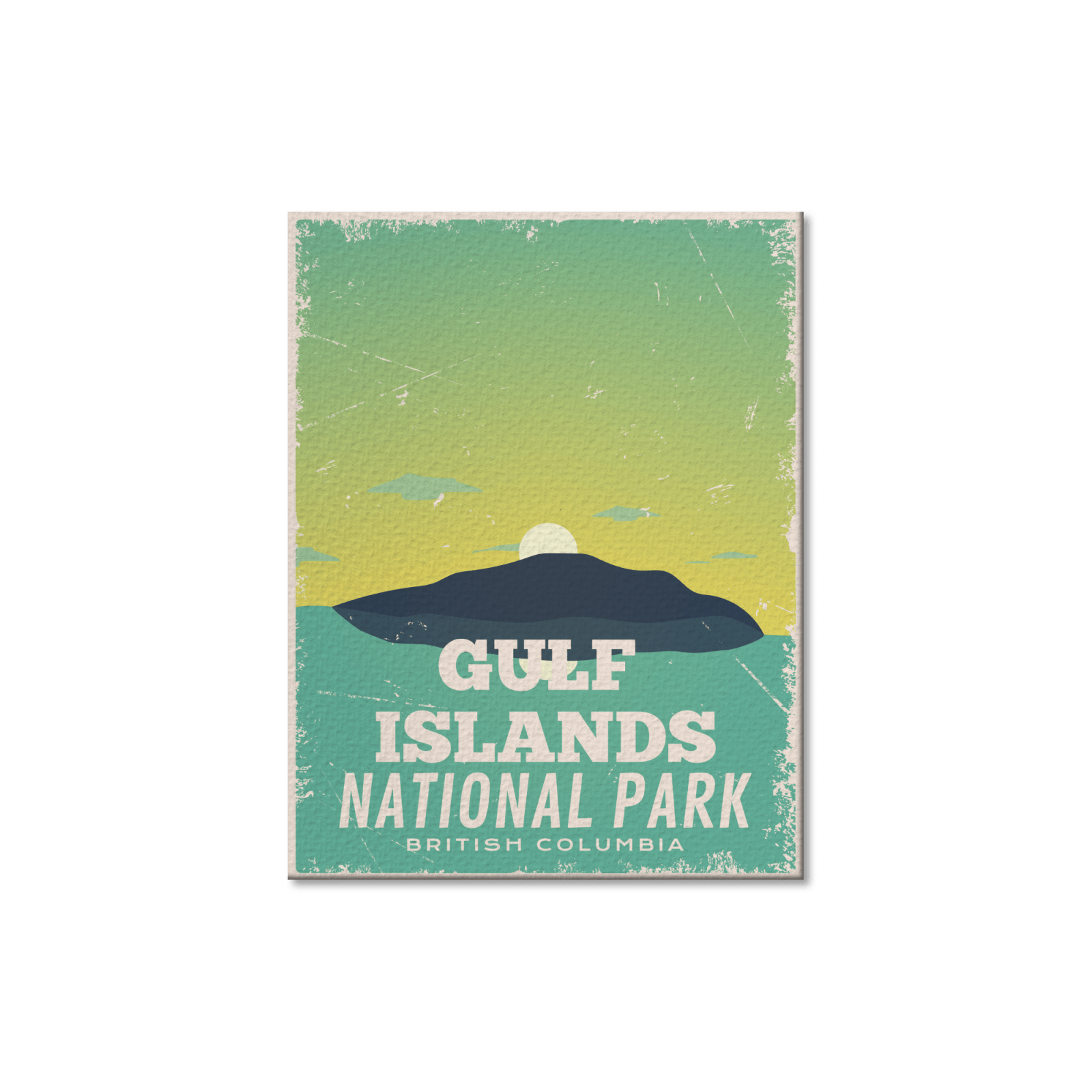 Gulf Islands National Park of Canada Postcard, Canada Parks