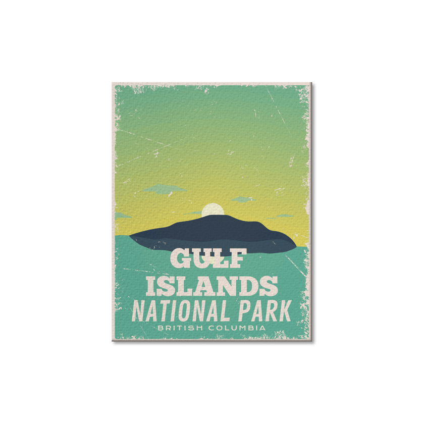 Gulf Islands National Park of Canada Postcard, Canada Parks