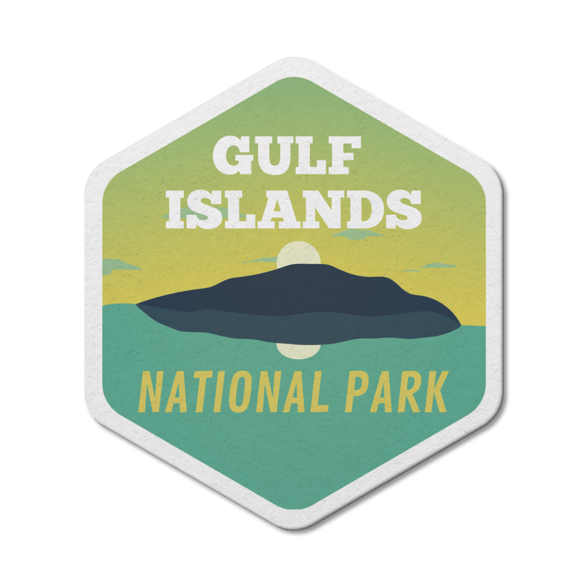 Gulf Islands National Park of Canada Waterproof Vinyl Sticker, Canada Parks