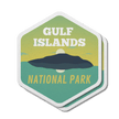 Gulf Islands National Park of Canada Waterproof Vinyl Sticker, Canada Parks
