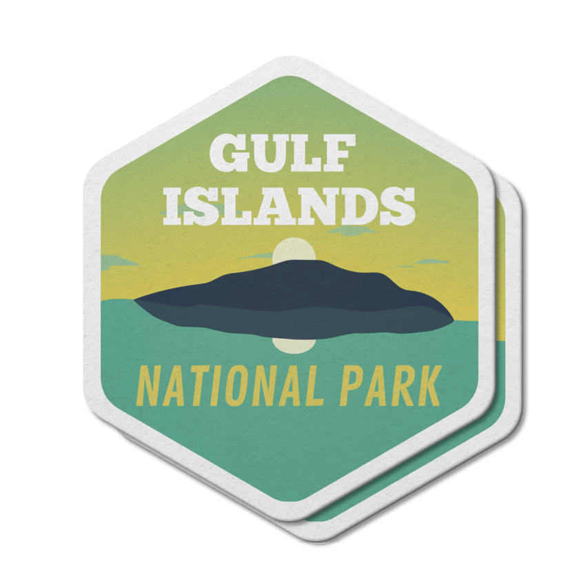 Gulf Islands National Park of Canada Waterproof Vinyl Sticker, Canada Parks