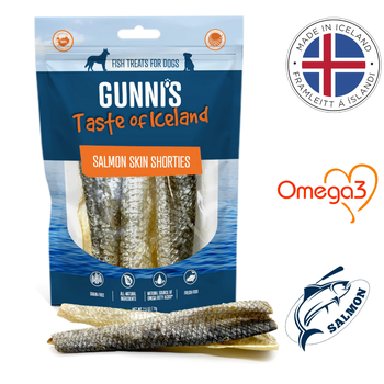 Gunni's - Taste Of Iceland Salmon Skin Shorties