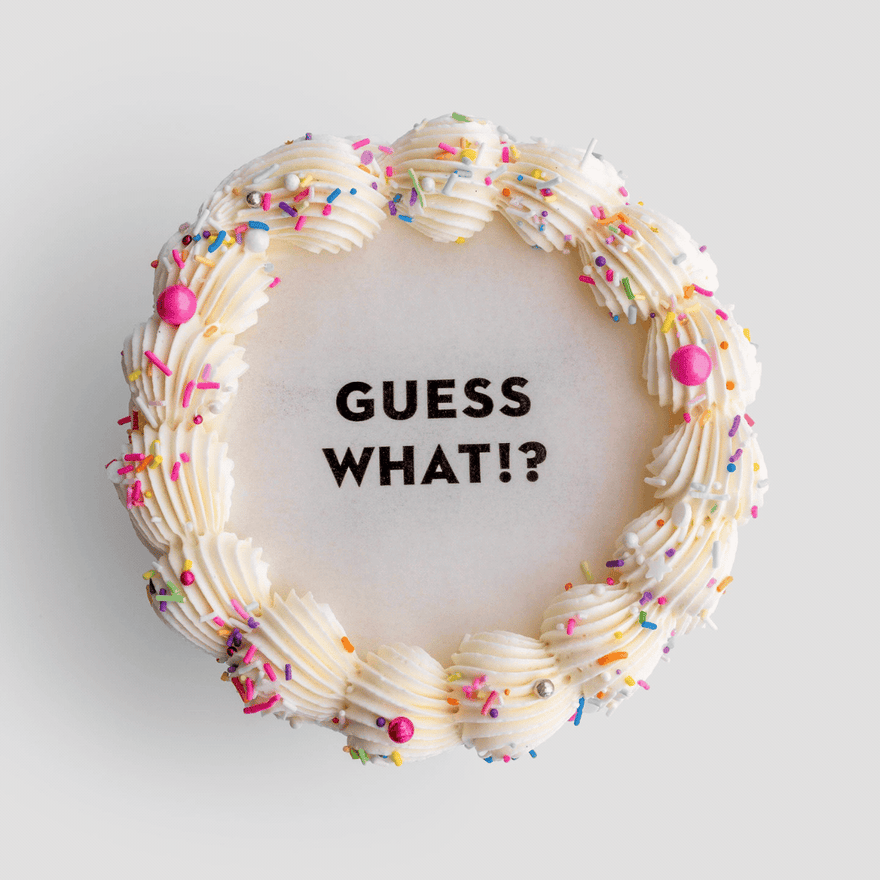 Burn Away Cake Topper