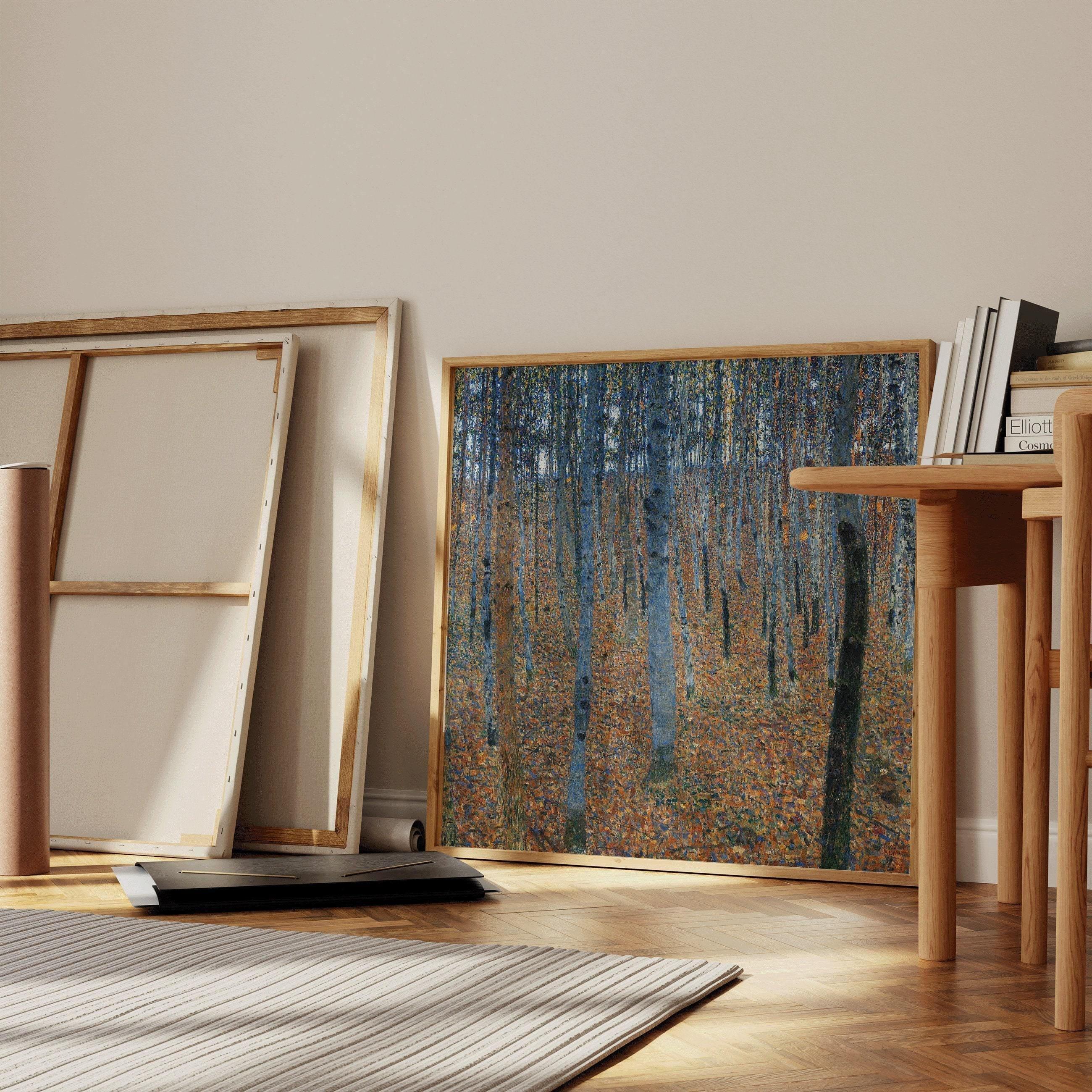 Gustav Klimt - Beech Grove | Famous Vintage Painting (available handframed or unframed) 1x1
