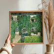 Gustav Klimt - Forester Garden | The Legendary Vintage Painting in Green (available handframed or unframed) 1x1