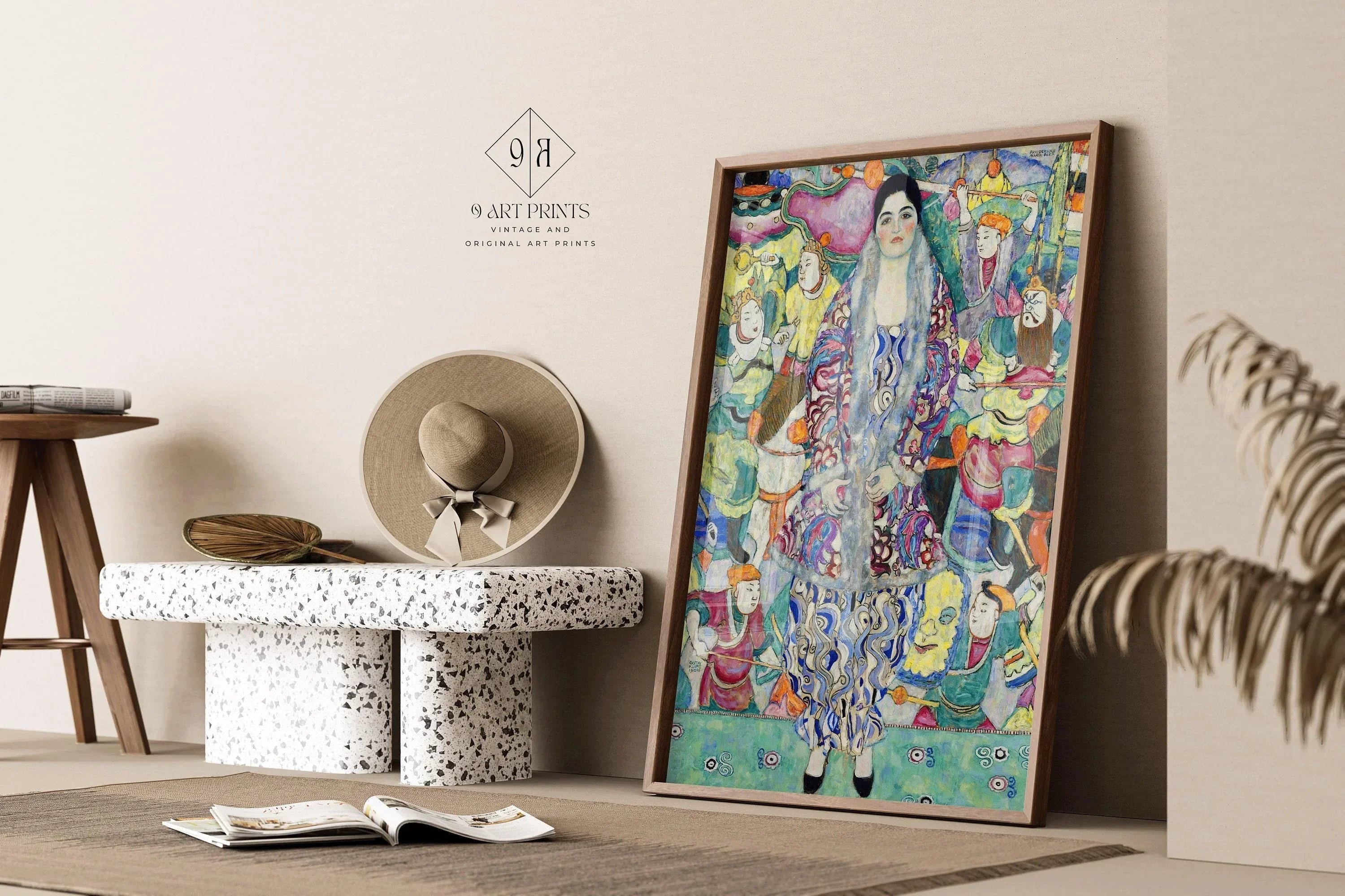 Gustav Klimt - Frederike Maria Bauer | Famous Vintage Painting (available handframed or unframed)