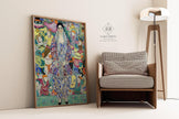 Gustav Klimt - Frederike Maria Bauer | Famous Vintage Painting (available handframed or unframed)