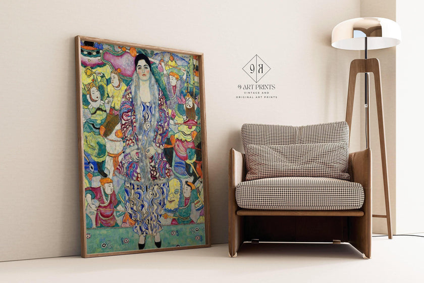Gustav Klimt - Frederike Maria Bauer | Famous Vintage Painting (available handframed or unframed)