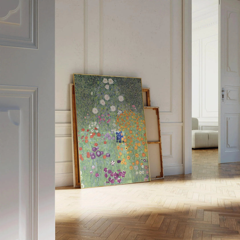 Gustav Klimt - Garden | Famous Vintage Painting (available handframed or unframed)