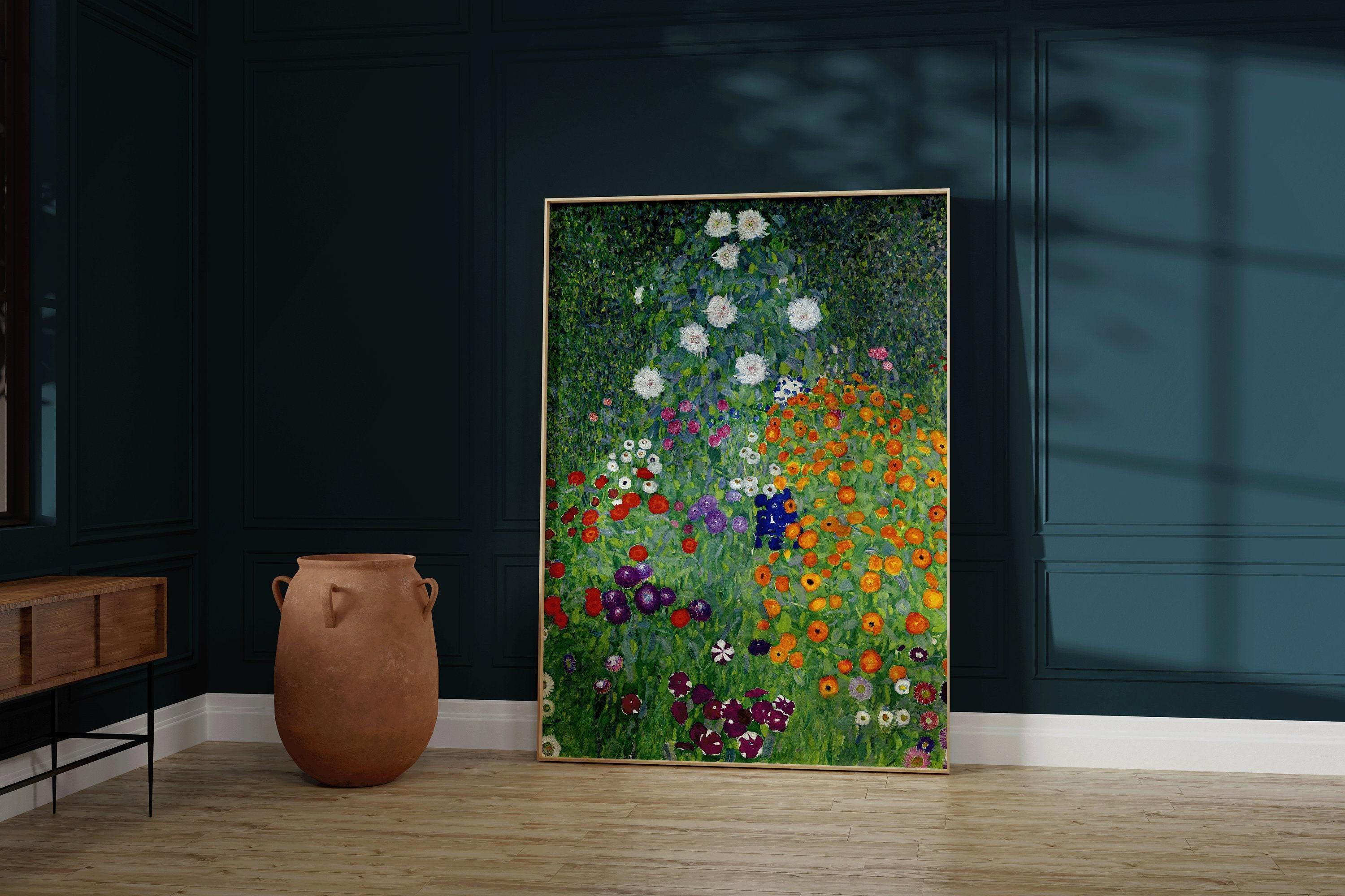Gustav Klimt - Garden | Famous Vintage Painting (available handframed or unframed)