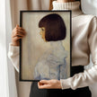 Gustav Klimt - Portrait of Helene Klimt | Famous Vintage Painting (available handframed or unframed)