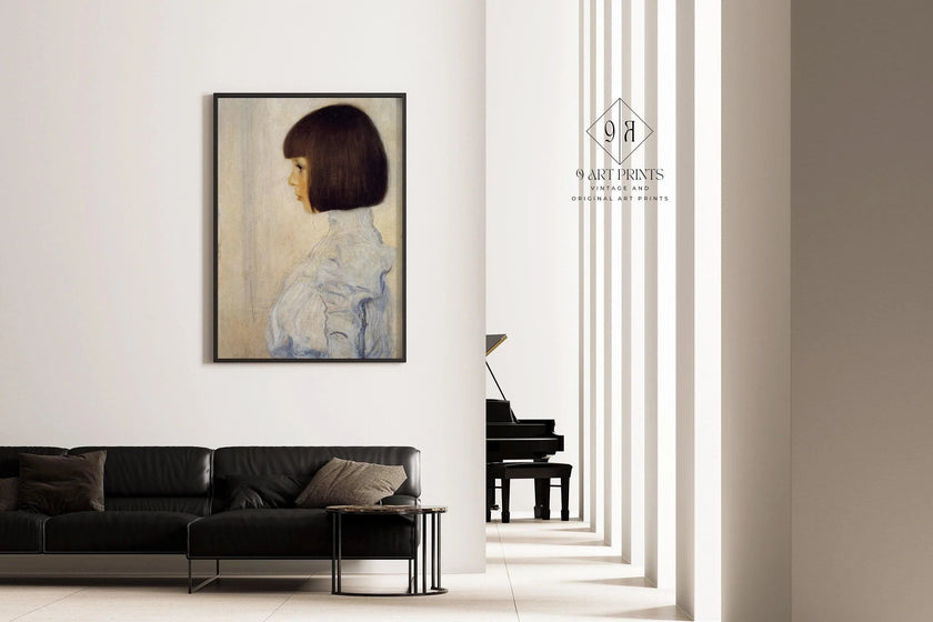 Gustav Klimt - Portrait of Helene Klimt | Famous Vintage Painting (available handframed or unframed)