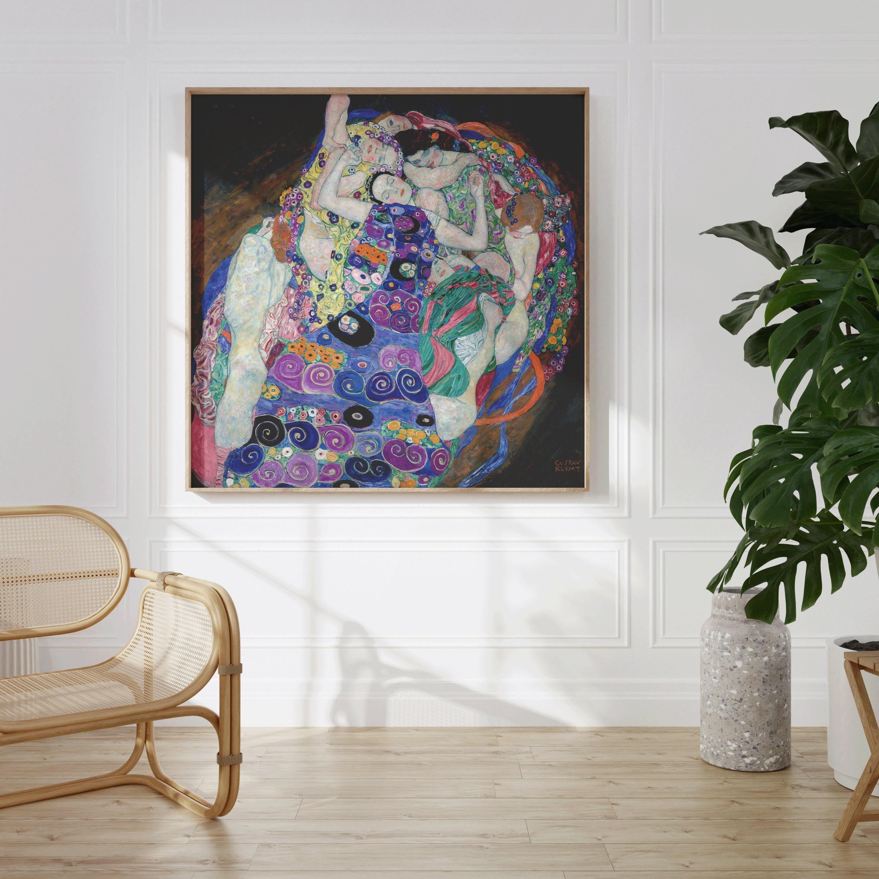 Gustav Klimt - The Virgin | Famous Vintage Painting (available handframed or unframed) 1x1