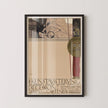 Gustav Klimt - Vienna Secession | Famous Vintage Art Exhibition Poster (available handframed or unframed)