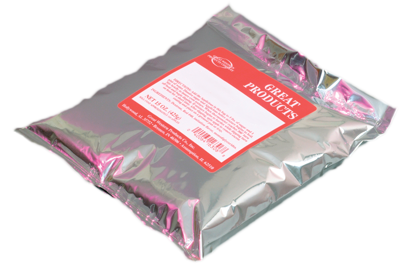 Glaçage aromatisé à la framboise bleue, 28 oz