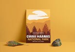 Gwaii Haanas National Park 'Explored' Poster, Canada Parks