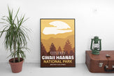 Gwaii Haanas National Park 'Explored' Poster, Canada Parks