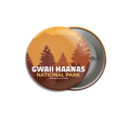 Gwaii Haanas National Park of Canada Pinback Button, Canada Parks