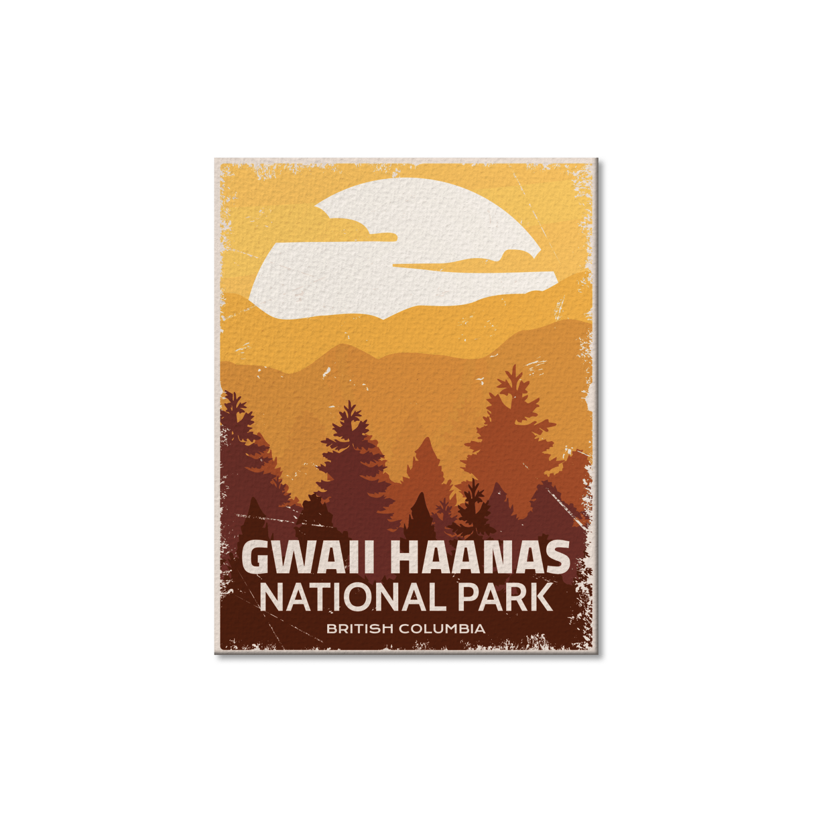 Gwaii Haanas National Park of Canada Postcard, Canada Parks