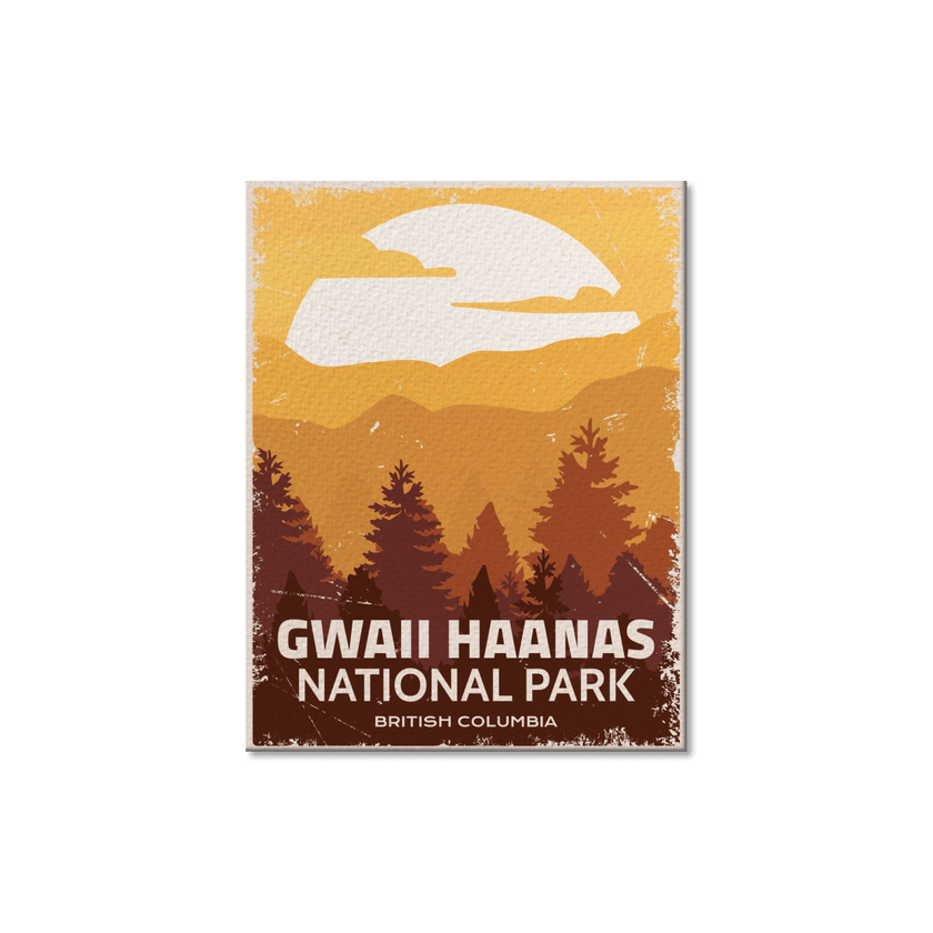 Gwaii Haanas National Park of Canada Postcard, Canada Parks