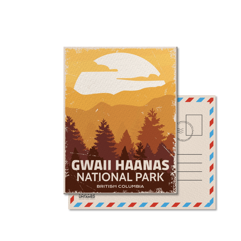 Gwaii Haanas National Park of Canada Postcard, Canada Parks