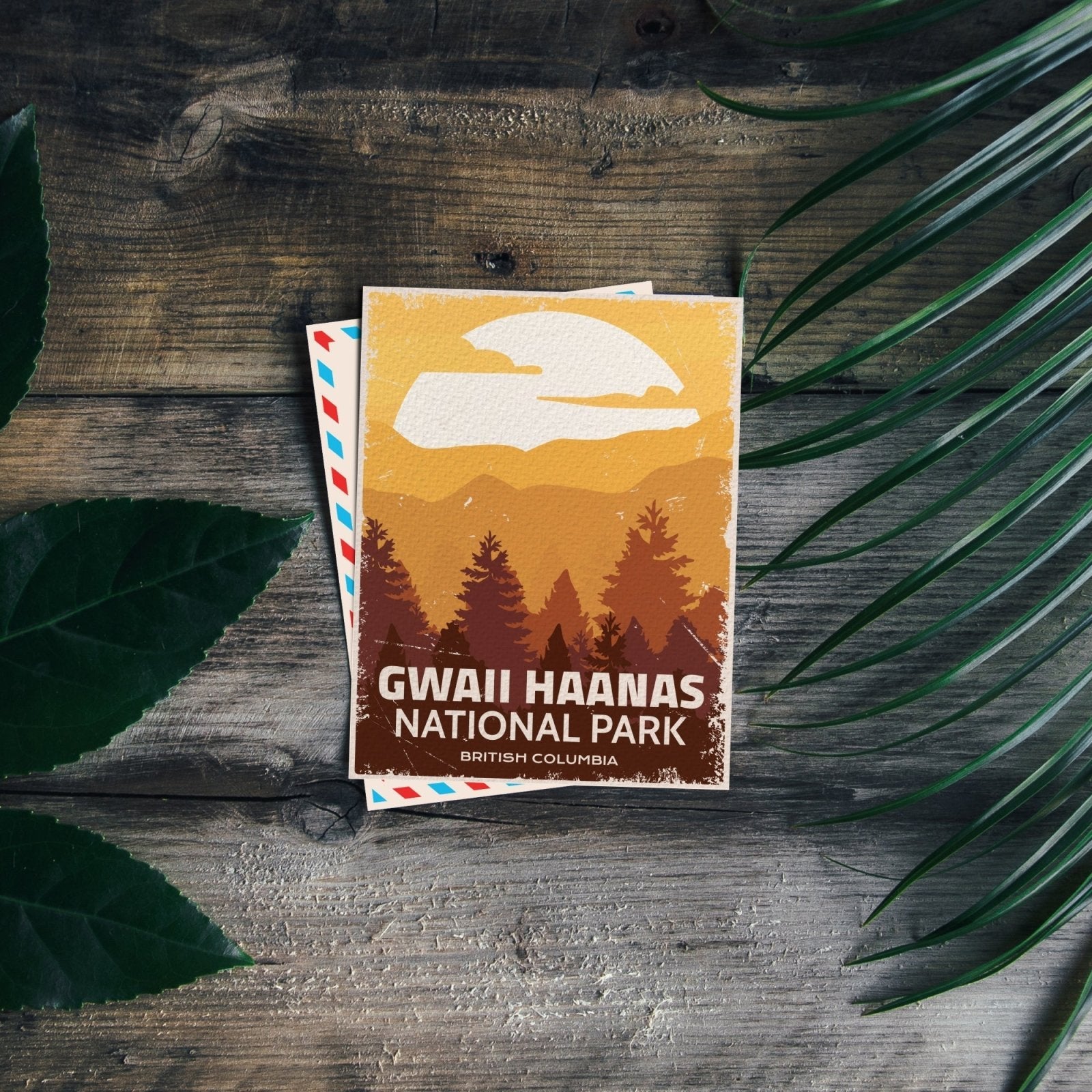 Gwaii Haanas National Park of Canada Postcard, Canada Parks