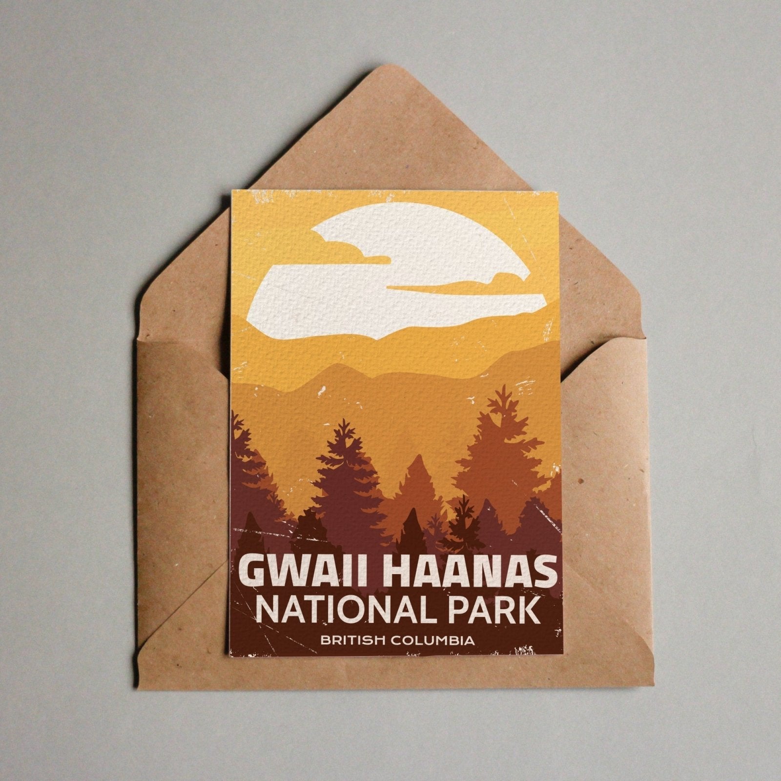 Gwaii Haanas National Park of Canada Postcard, Canada Parks