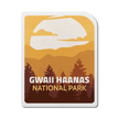 Gwaii Haanas National Park of Canada Waterproof Vinyl Sticker, Canada Parks