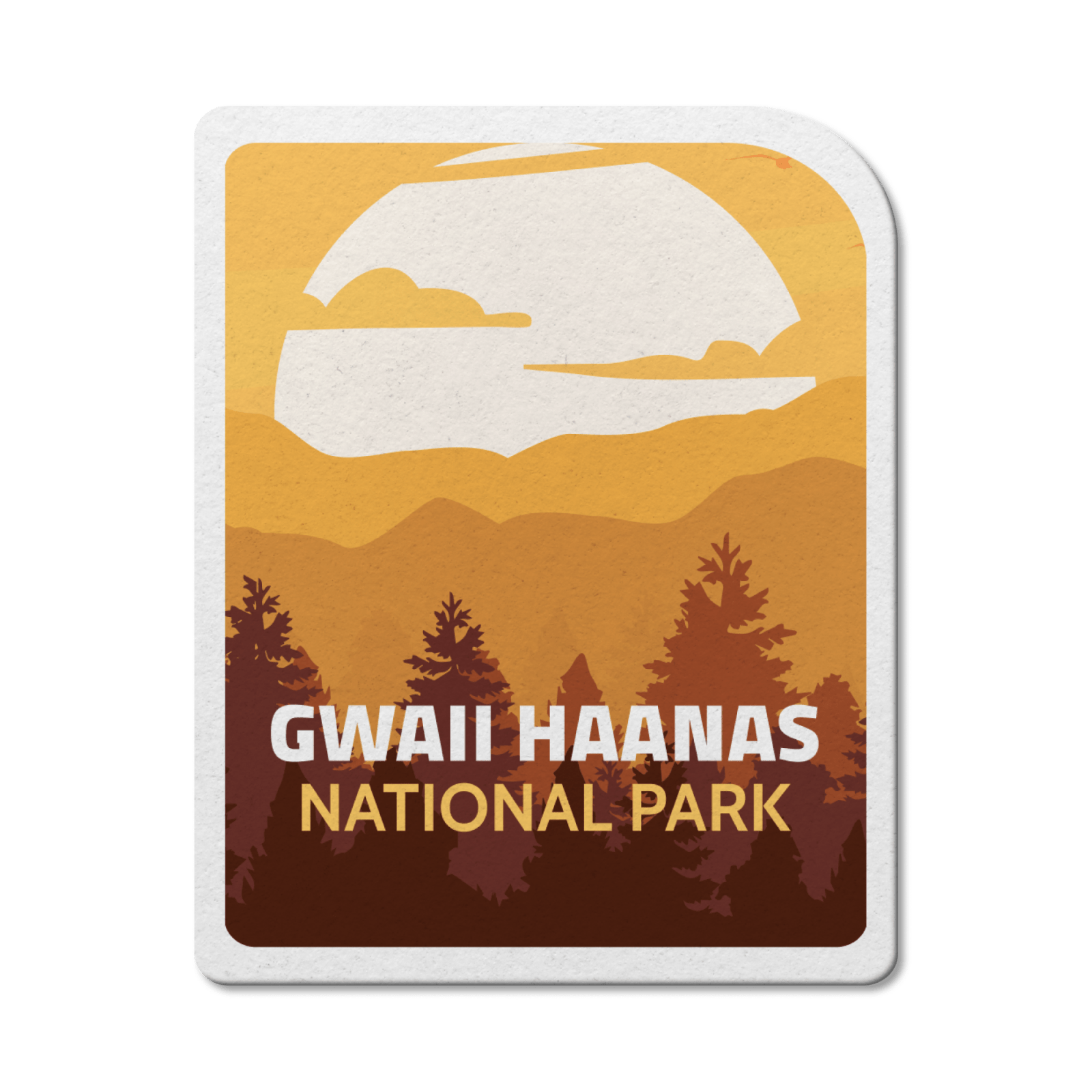 Gwaii Haanas National Park of Canada Waterproof Vinyl Sticker, Canada Parks