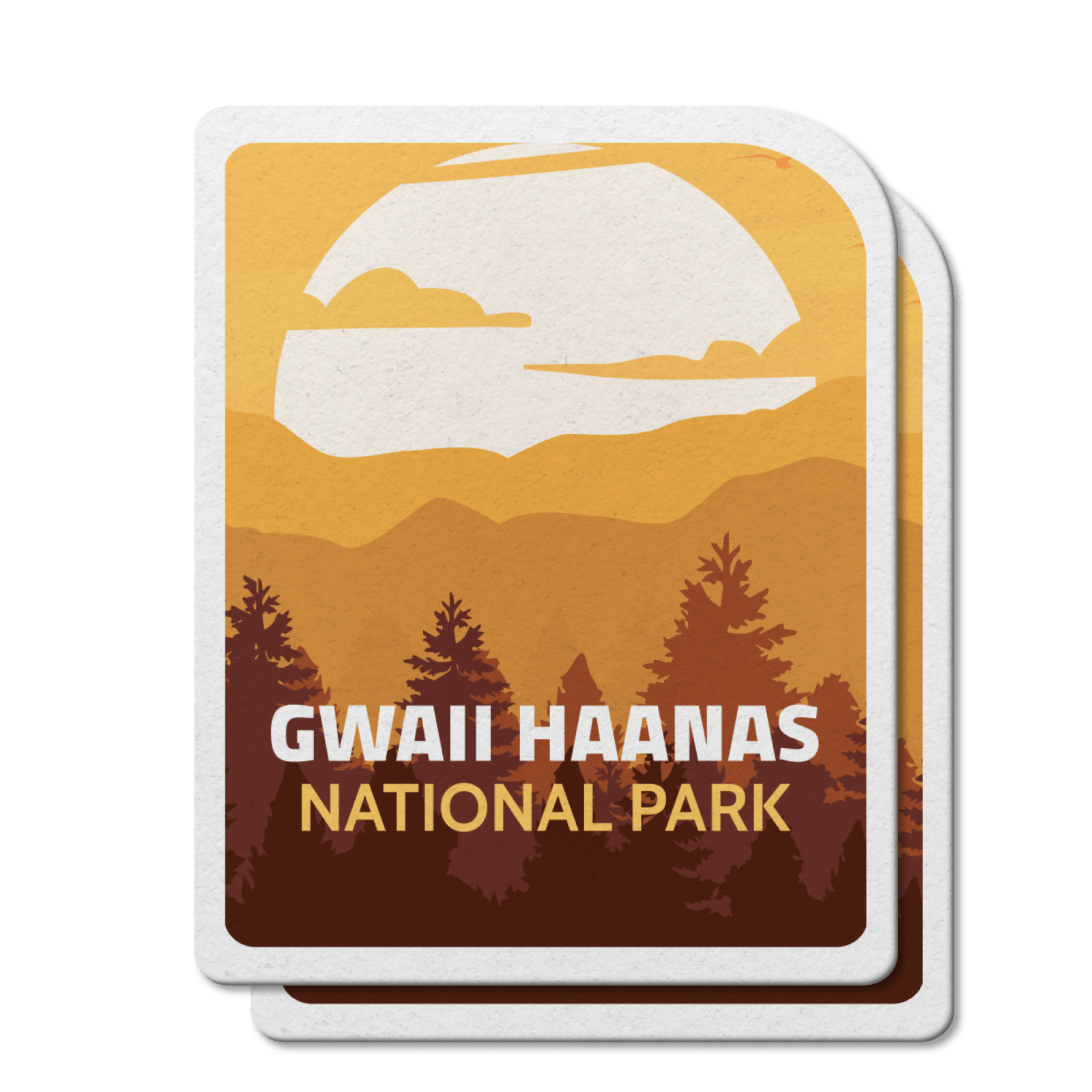 Gwaii Haanas National Park of Canada Waterproof Vinyl Sticker, Canada Parks