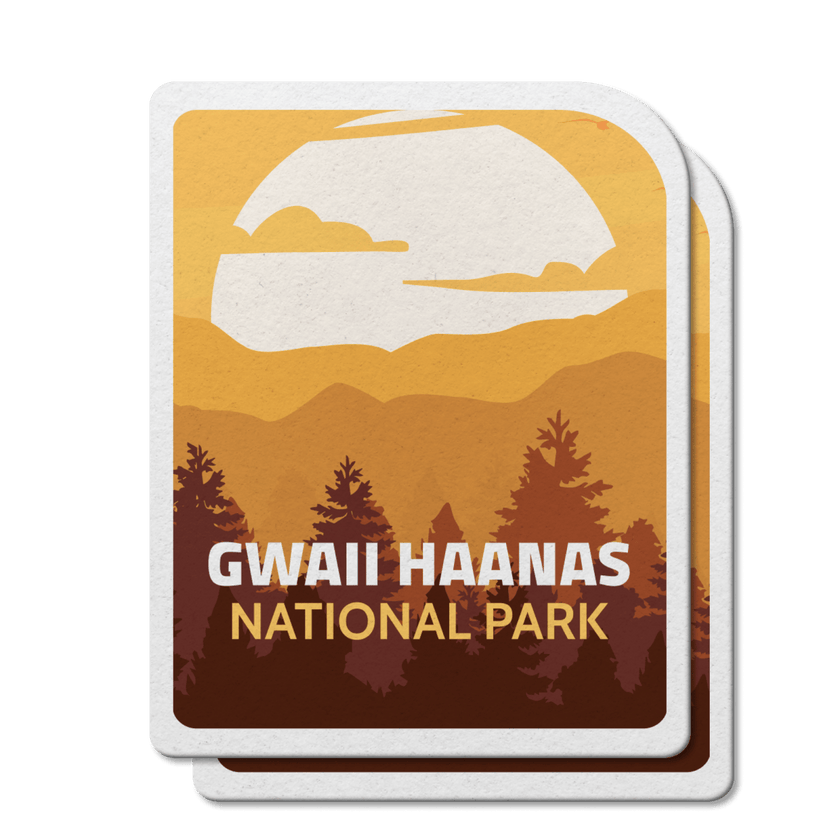 Gwaii Haanas National Park of Canada Waterproof Vinyl Sticker, Canada Parks