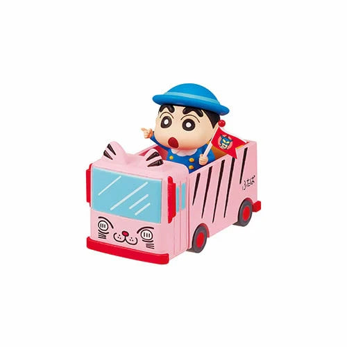 Crayon Shin-chan Oshinko Departing on The Kindergarten Bus! (1 Random Box) (Re-Ment Blind Box)