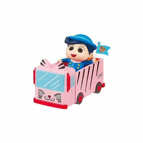 Crayon Shin-chan Oshinko Departing on The Kindergarten Bus! (1 Random Box) (Re-Ment Blind Box)