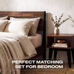 [Buy 1 Get 1] Emery Solid Wood Bed Frame & Nightstand