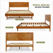 Elara Solid Wood Bed Frame