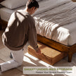Aurora Solid Wood Bed Frame