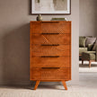 Harmony Solid Wood Dresser with 5 Drawers
