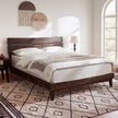 Aurora Solid Wood Bed Frame