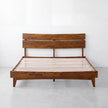 Aurora Solid Wood Bed Frame