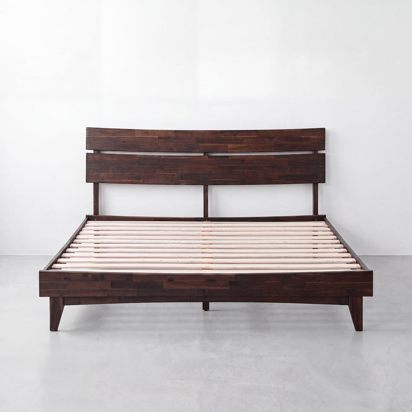 Aurora Solid Wood Bed Frame