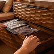 Elara Solid Wood Dresser with 6 Drawers