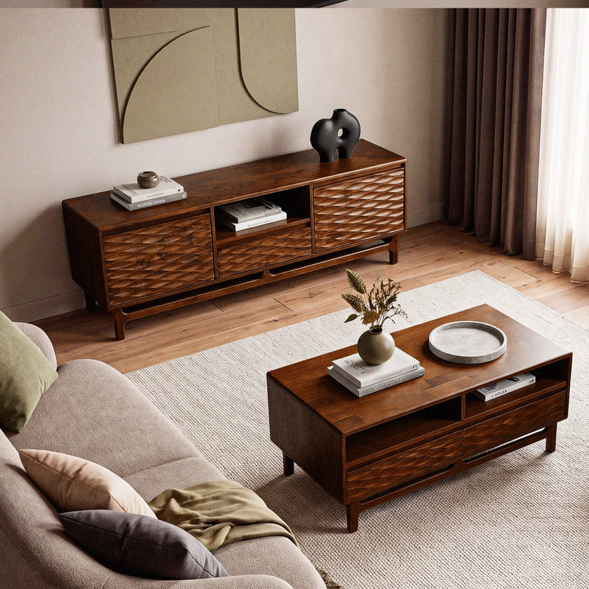 Elara Wooden Coffee Table