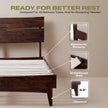 Aurora Solid Wood Bed Frame