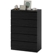 Ali Chest with 5 Drawers for Bedroom and Closets-Black